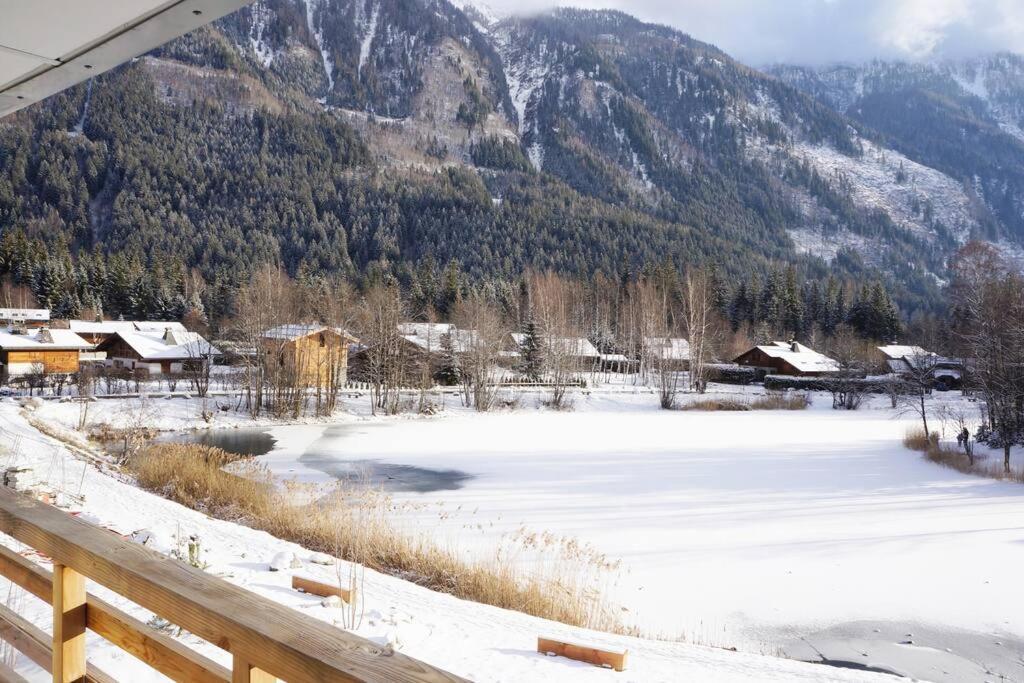 Modern 2Br 5* Pool Gym Spa Garage Mont-Blanc View Chamonix Dış mekan fotoğraf