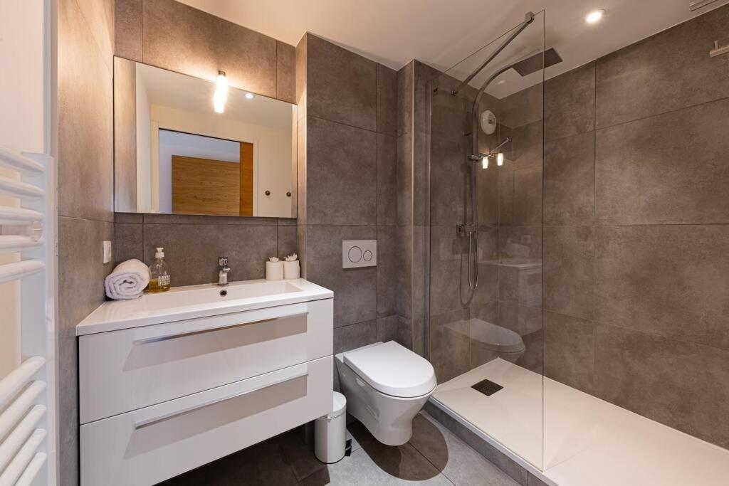 Modern 2Br 5* Pool Gym Spa Garage Mont-Blanc View Chamonix Dış mekan fotoğraf