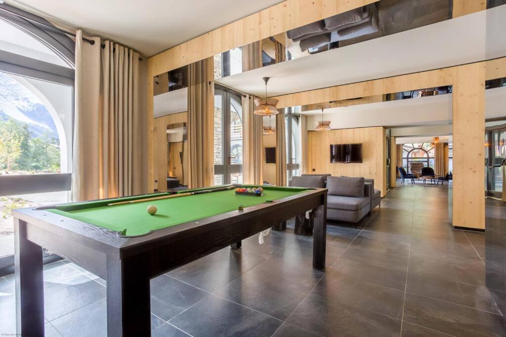 Modern 2Br 5* Pool Gym Spa Garage Mont-Blanc View Chamonix Dış mekan fotoğraf